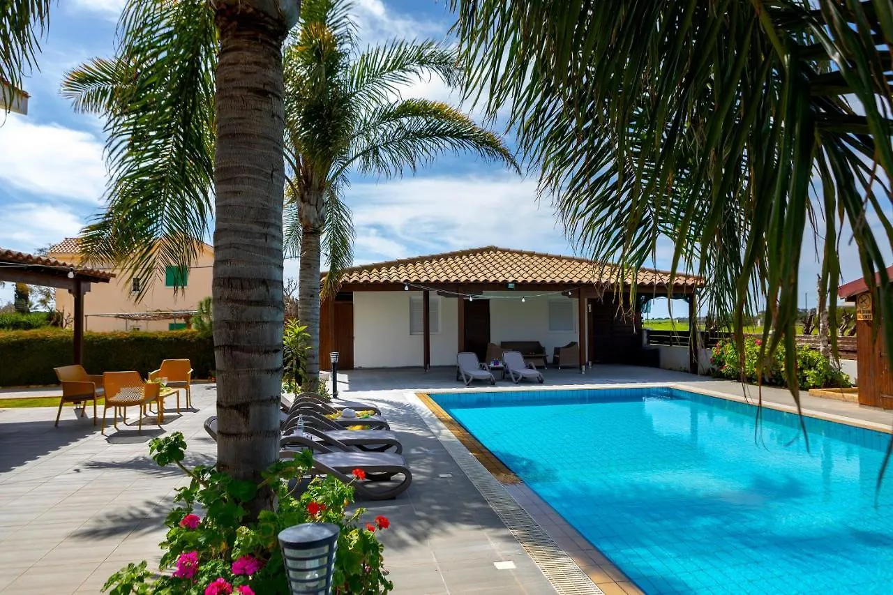 Cape Greco Palm Trees Villa Ayia Napa Cyprus