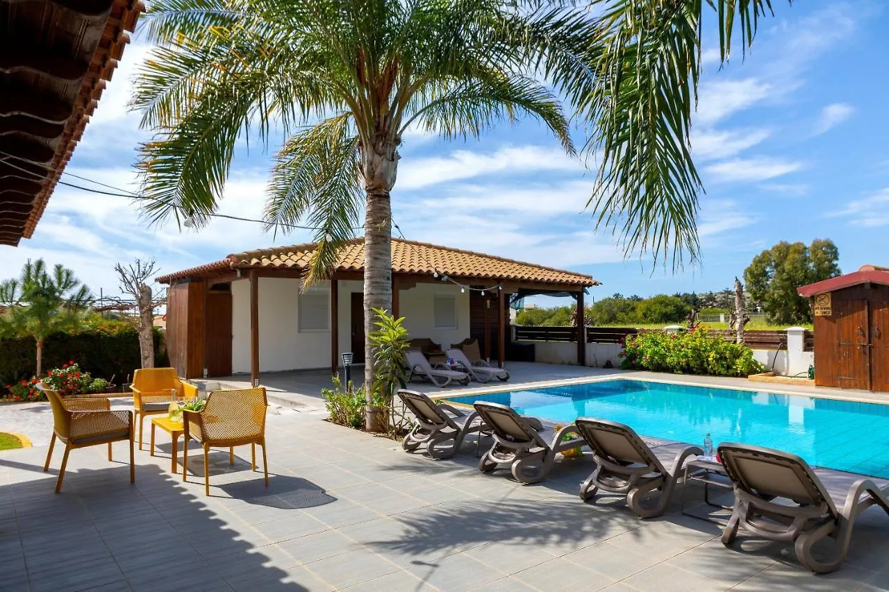 Cape Greco Palm Trees Villa Ayia Napa Cyprus